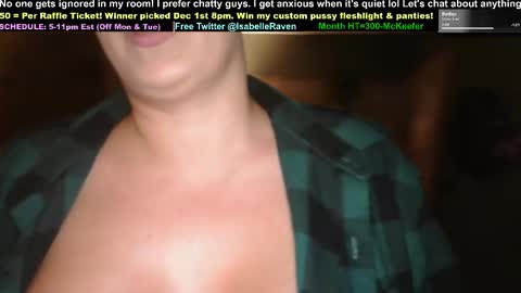 IsabelleRaven online show from November 8, 11:32 pm