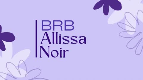 Allissa  online show from July 7, 2:25 am
