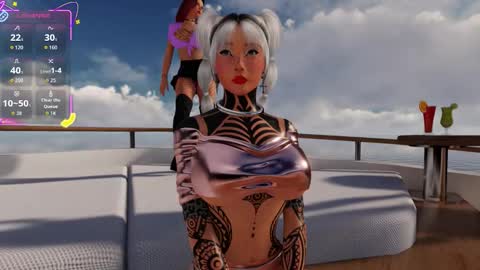 Snapshot of bellazomb chatting on October 3, 1:05 pm bellazomb online show from October 3, 1:05 pm