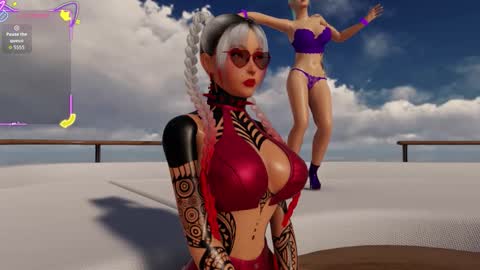 Snapshot of bellazomb chatting on October 9, 9:46 am bellazomb online show from October 9, 9:46 am