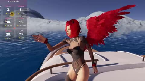 Snapshot of bellazomb chatting on March 12, 9:35 pm bellazomb online show from March 12, 9:35 pm