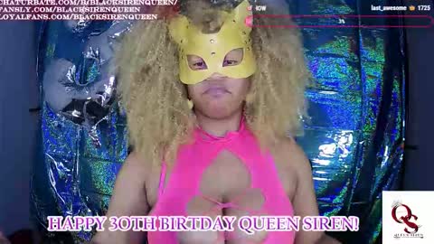 Queen Siren online show from March 25, 7:55 am