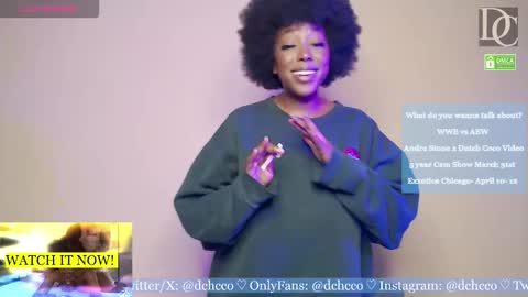 Duchess Coco - Coco Puffs online show from March 12, 7:16 pm