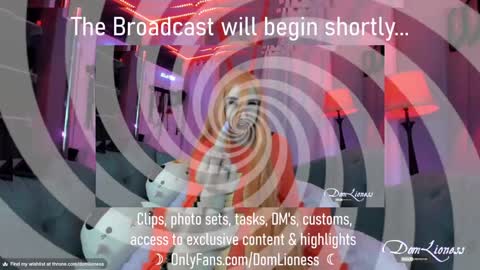 Snapshot of domlioness chatting on January 24, 11:02 pm DomLioness online show from January 24, 11:02 pm