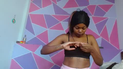 Snapshot of ebony_alika chatting on January 2, 4:56 pm Alika Ashanti online show from January 2, 4:56 pm