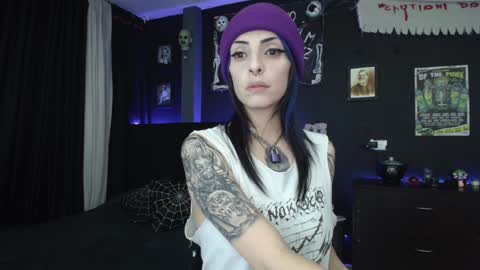 Snapshot of goddess_mortem chatting on February 26, 1:14 am Mortem model independientfollow me on my telegram channel online show from February 26, 1:14 am