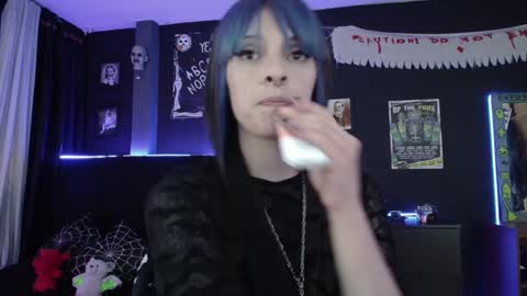 Snapshot of goddess_mortem chatting on January 16, 12:12 am Mortem model independientfollow me on my telegram channel online show from January 16, 12:12 am
