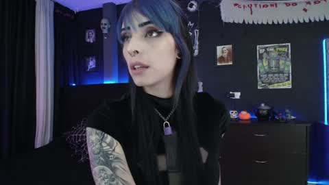 Snapshot of goddess_mortem chatting on January 23, 12:25 am Mortem model independientfollow me on my telegram channel online show from January 23, 12:25 am