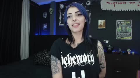 Snapshot of goddess_mortem chatting on February 27, 12:32 am Mortem model independientfollow me on my telegram channel online show from February 27, 12:32 am