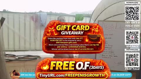 Hannah James online show from January 17, 3:52 pm