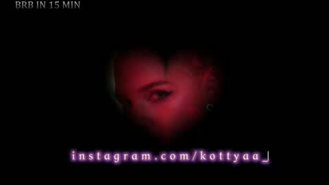 Snapshot of kottyaa_ch chatting on February 22, 7:43 pm Kottyaa cb FOLLOWING  online show from February 22, 7:43 pm