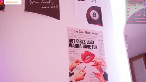 Lilith Rosse online show from January 9, 6:01 pm