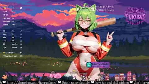 im Liora uwu   online show from February 12, 4:58 am