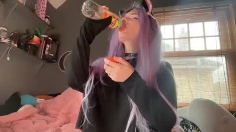 Snapshot of lizzyylovesick chatting on February 12, 2:11 pm lizzybunny online show from February 12, 2:11 pm