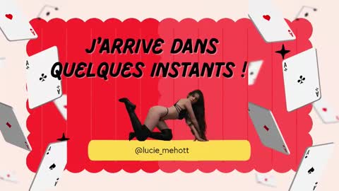 Lucie hot follow me on  online show from February 27, 8:20 pm