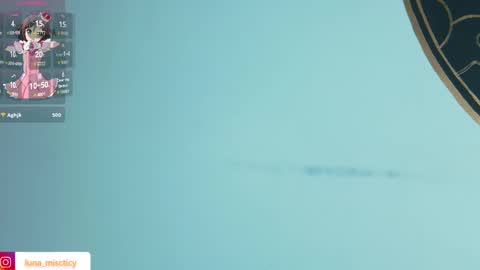 Snapshot of lunamistyc chatting on September 20, 9:24 pm Luna online show from September 20, 9:24 pm