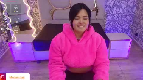 Snapshot of mellani_tay chatting on March 10, 3:12 am Mellani  online show from March 10, 3:12 am