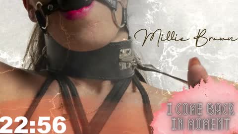Snapshot of millie_brown21 chatting on March 9, 12:10 am Millie online show from March 9, 12:10 am