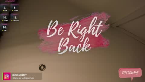 Sara Vanegas online show from April 10, 12:00 pm