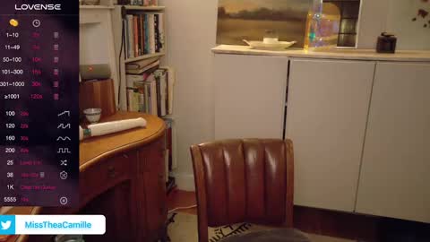 Snapshot of misstheacamille chatting on January 23, 12:35 am MissThea online show from January 23, 12:35 am