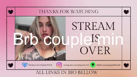 21 y.o Mila online show from June 9, 6:24 am