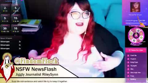 RileySynn online show from February 14, 6:37 am
