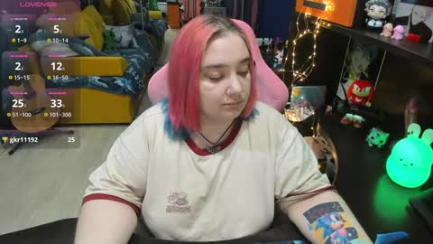 Snapshot of softie_sofy chatting on February 14, 2:50 am Sofie online show from February 14, 2:50 am