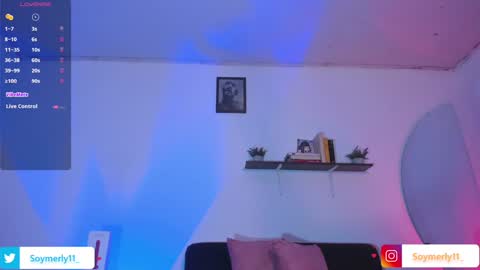Snapshot of soymerly11_ chatting on December 19, 4:56 am Independent Model Merly online show from December 19, 4:56 am