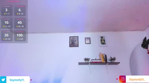 Snapshot of soymerly11_ chatting on September 30, 6:35 pm Independent Model Merly online show from September 30, 6:35 pm