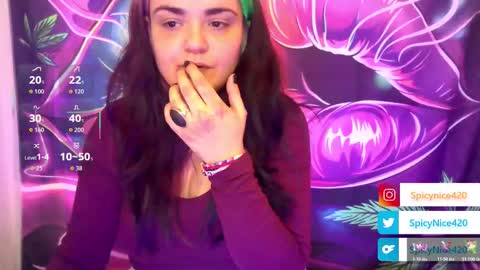 spicynice420 online show from January 15, 4:35 pm