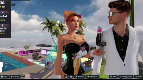 Fleur online show from January 18, 1:24 am