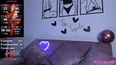 TILA TEQUILA online show from October 3, 4:23 pm