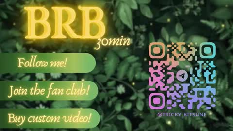 trickykitsune online show from February 26, 3:11 pm