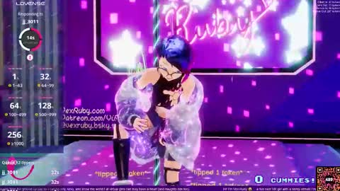 Vex Ruby online show from October 12, 12:13 am