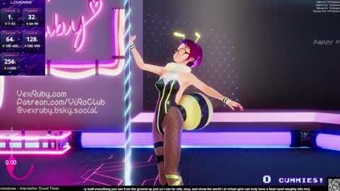 Vex Ruby online show from January 3, 1:05 am