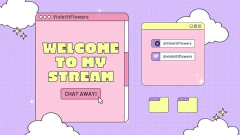 Violet Flowers online show from March 1, 10:42 pm