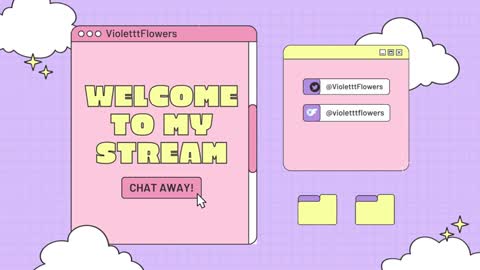 Violet Flowers online show from February 3, 12:25 am