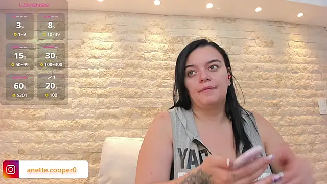 anette cooper online show from November 8, 3:55 am