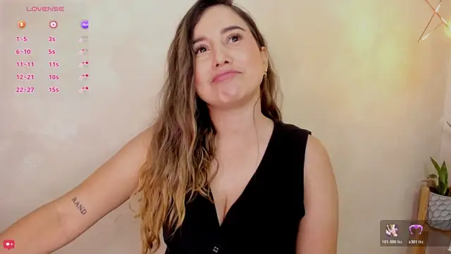 Angela smile online show from July 2, 8:59 pm