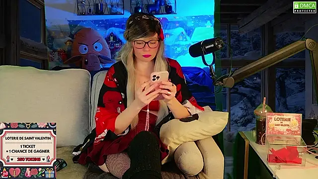 Kittychatte online show from February 24, 9:13 pm