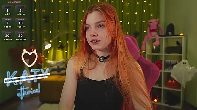 Katy  Ethereal online show from October 23, 2:39 am