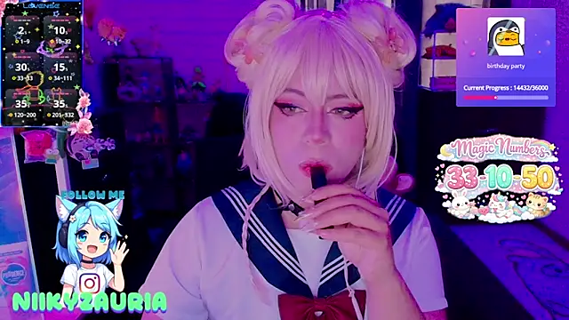  niiky online show from April 8, 11:23 am