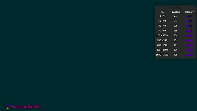 Nala j8 online show from March 13, 12:06 pm