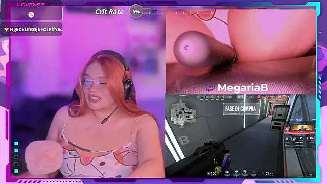 MegariaB online show from December 18, 4:28 am