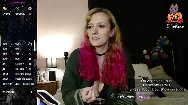 EllieeRose online show from March 12, 1:52 am