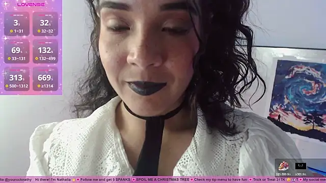 Snapshot of Nathy_Rock chatting on October 31, 12:45 am Nathy Rock online show from October 31, 12:45 am