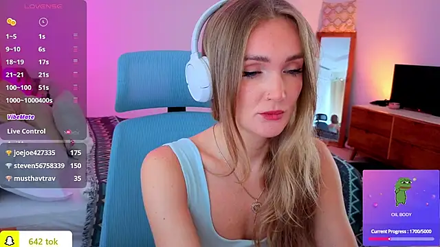 PrincessVS online show from November 7, 4:51 am