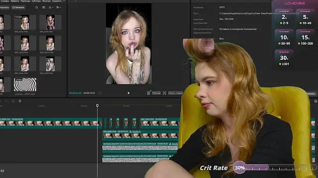 MisssLolaDarkAngel online show from April 13, 1:34 pm