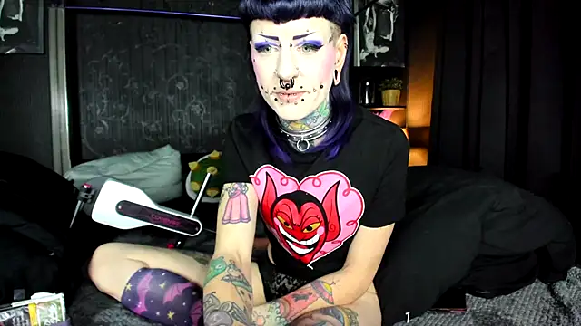 Purple Coffin666 online show from February 25, 7:45 pm