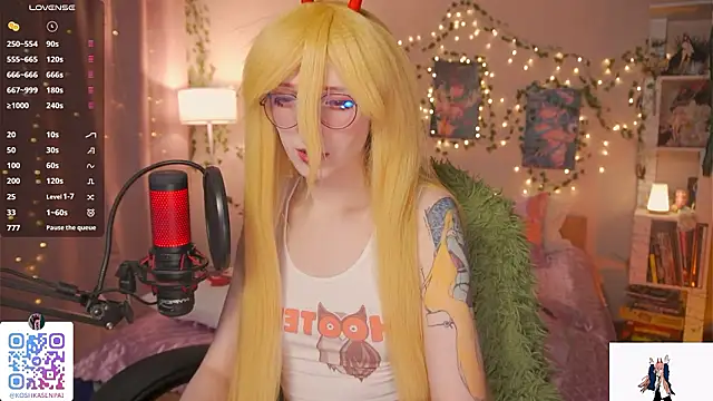 koshkasenpai online show from February 6, 3:10 am